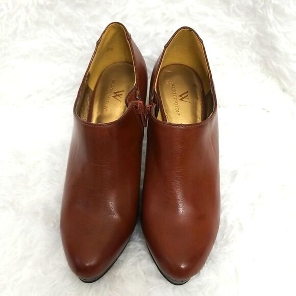 Worthington Brown Ankle Booties size 8.5 - Picture 1 of 9